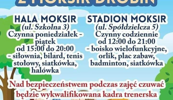 Wakacje z MOKSiR Drobin